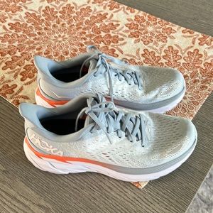Hoka running shoes.